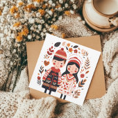 Scandinavian Heart Valentijns Feestdagenkaart