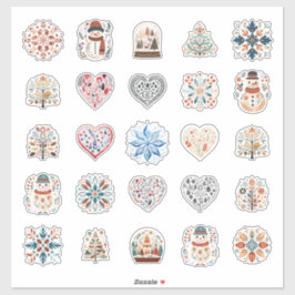 Scandinavian Holiday Sticker Pack