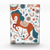 Scandinavian Horse Cute Fotoblokken (Voorkant)