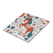 Scandinavian Horse Cute Tegeltje (Zijkant)