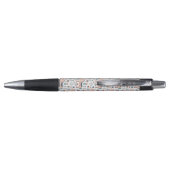 Scandinavian Horse Folk Art Pattern Pen (Achterkant)