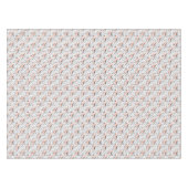 Scandinavian Horse Folk Art Pattern Tafelkleed (Voorkant (Horizontaal))