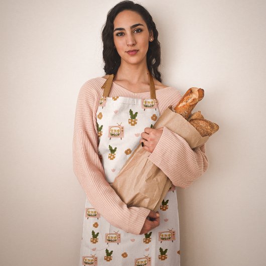 Scandinavian House TV Naadloos Patroon Schort