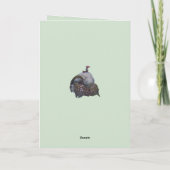 Scandinavian Julbocken Yule Goat After John Bauer Kaart (Achterkant)