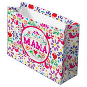 Scandinavian Mama Groot Cadeauzakje (Voorkant Gekanteld)