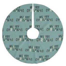 Scandinavian Merry Christmas Tree Winter Snow Kerstboom Rok