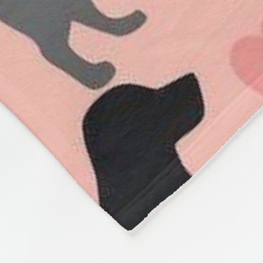 Scandinavian Minimalist Pet Blanket – Dog & Cat Fleece Deken (Hoek)