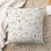 Scandinavian Pastel Baby Throw Pillow Kussen (Deken)