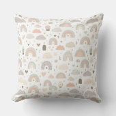 Scandinavian Pastel Baby Throw Pillow Kussen (Voorkant)