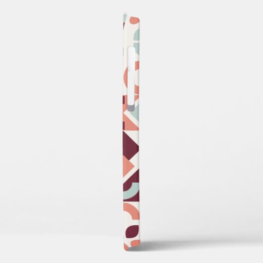 Scandinavian pattern design. Simple modern retro b Case-Mate iPhone Case (Achterkant / Links)