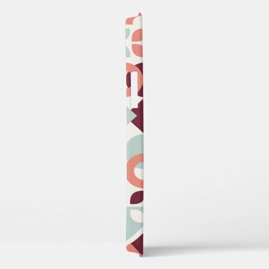 Scandinavian pattern design. Simple modern retro b Case-Mate iPhone Case (Achterkant / Rechts)