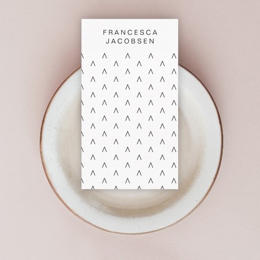 Scandinavian Pattern | Minimalistisch Scandi Moder Visitekaartje