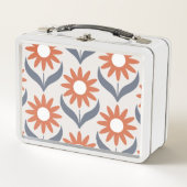 Scandinavian retro floral pattern, retro flower, v (Voorkant)