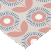 Scandinavian retro floral pattern, retro flower, v tafelkleed (Gekanteld)