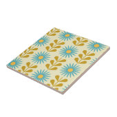 Scandinavian retro floral pattern, retro flower, v tegeltje (Zijkant)