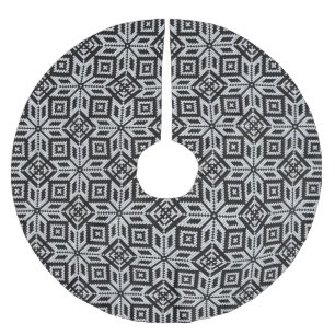 Scandinavian Selburose Kerstmis Knit Pattern Kerstboom Rok