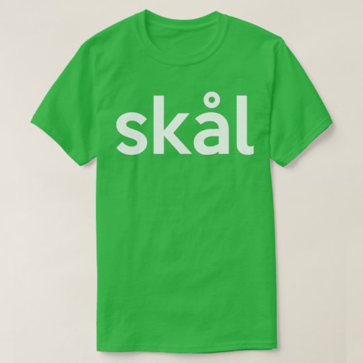 Scandinavian Skl Zweeds T-shirt (Design voorkant)