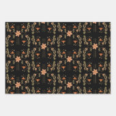 Scandinavian Spring Bunny Floral Inpakpapier Vel (Voorkant 2)