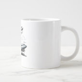 Scandinavian stewardess Specialty Mug Grote Koffiekop (Rechts)