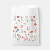 Scandinavian Summer Flowers Bedankzakje (Voorkant)