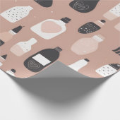 Scandinavian Valentine’s Wrapping Paper – Minimal Cadeaupapier (Hoek)