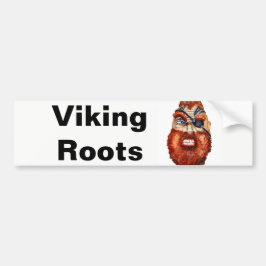 Scandinavian Viking Roots Bumpersticker