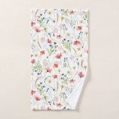 Scandinavian Wildbloemen Meadow Bad Handdoek (Handdoek)