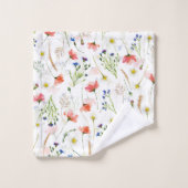 Scandinavian Wildbloemen Meadow Bad Handdoek (Wasdoekje)