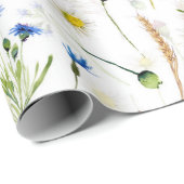 Scandinavian Wildbloemen Meadow Cadeaupapier (Rol Hoek)