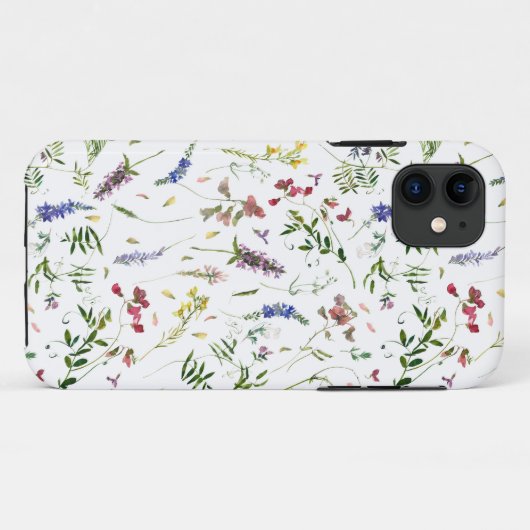 Scandinavian Wildbloemen Meadow Case-Mate iPhone Case (Achterkant (horizontaal))
