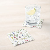 Scandinavian Wildbloemen Meadow Kartonnen Onderzetters (Insitu)