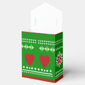 Scandinavian Winter Scene Bedankdoosjes (Geopend)