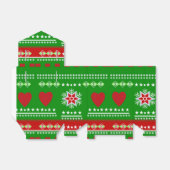 Scandinavian Winter Scene Bedankdoosjes (Uitgevouwen)