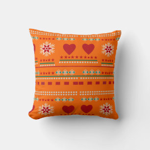 Scandinavian Winter Scene Kussen
