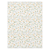 Scandinavian Yellow Floral Tablecloth Tafelkleed (Voorkant)
