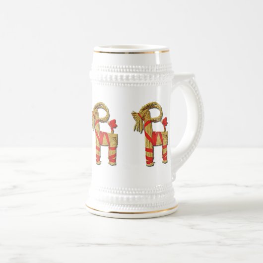 Scandinavian Yule Goat Bierpul (Voorkant rechts)