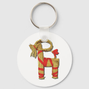 Scandinavian Yule Goat Sleutelhanger