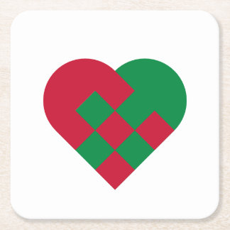 Scandinavian Yule Hear - Christmas Holiday - Kartonnen Onderzetters