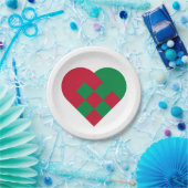 Scandinavian Yule Hear - Christmas Holiday - Papieren Bordje (Feest)