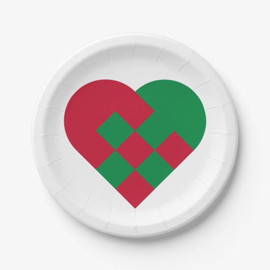 Scandinavian Yule Hear - Christmas Holiday - Papieren Bordje (Voorkant)