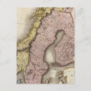 Scandinavië 2 briefkaart