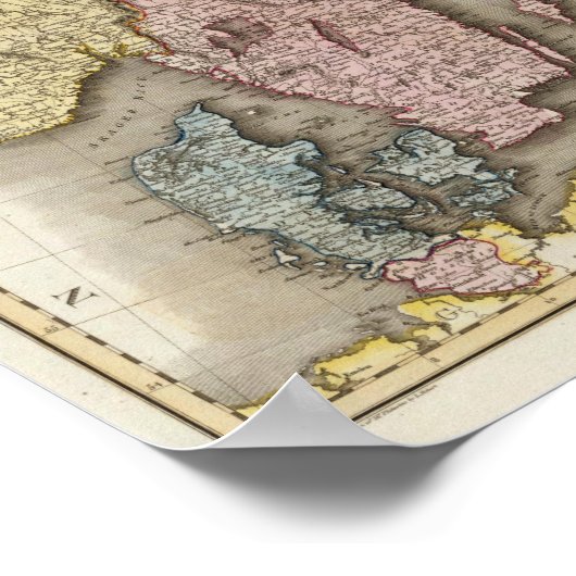 Scandinavië 2 poster (Hoek)