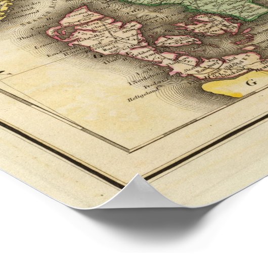 Scandinavië 3 poster (Hoek)