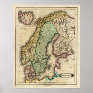 Scandinavië 3 poster