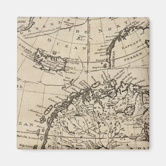 Scandinavië 4 magneet (Voorkant)