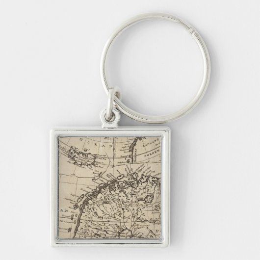 Scandinavië 4 sleutelhanger (Voorkant)