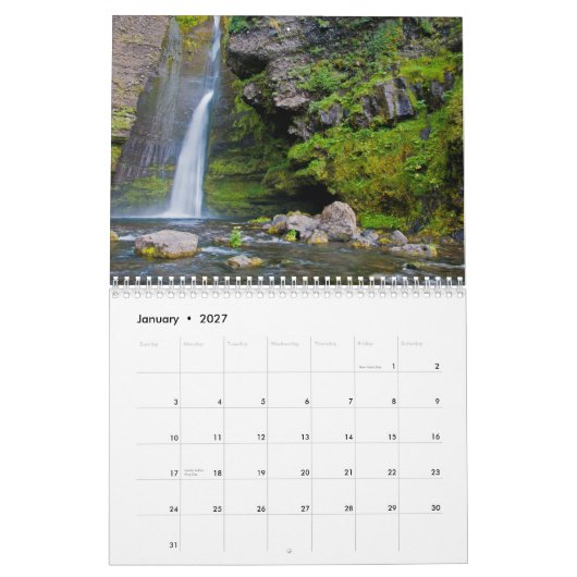 Scandinavië-agenda 2012 kalender (Jan 2027)