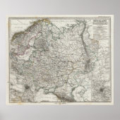 Scandinavië en Rusland Poster (Voorkant)