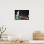 Scandinavië, Finland, Lapland, Kakslauttanen, Poster (Keuken)