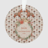 Scandinavië Folk Art Dalecarlia Christmas Ornament (voorkant)